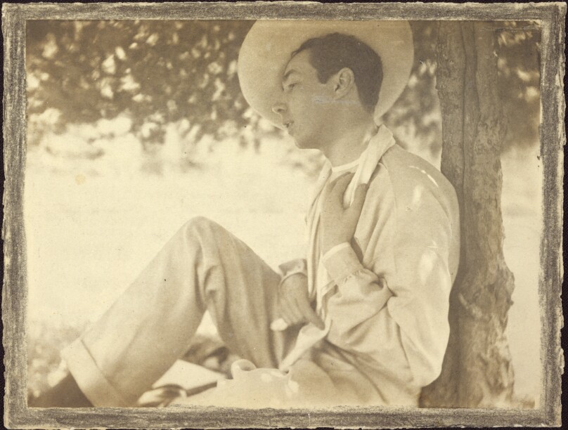 [Portrait of Baron de Meyer at Newport, Rhode Island]