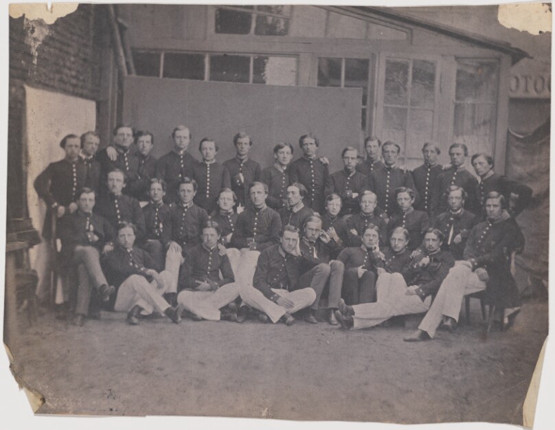 [Group portrait of cadets]