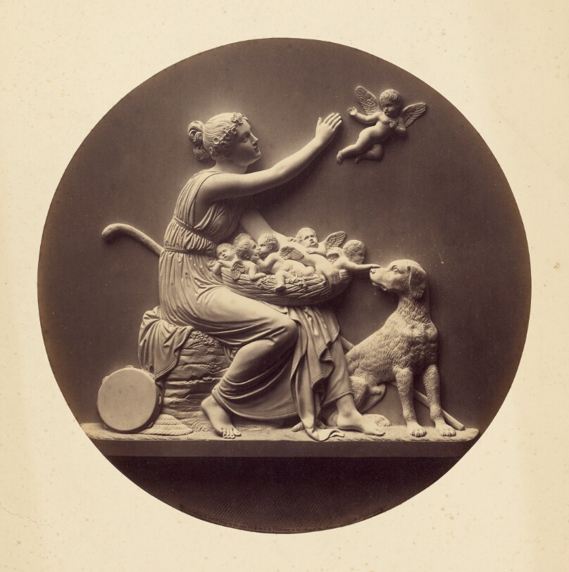 [Shepherdess with a Nest of Cupids]