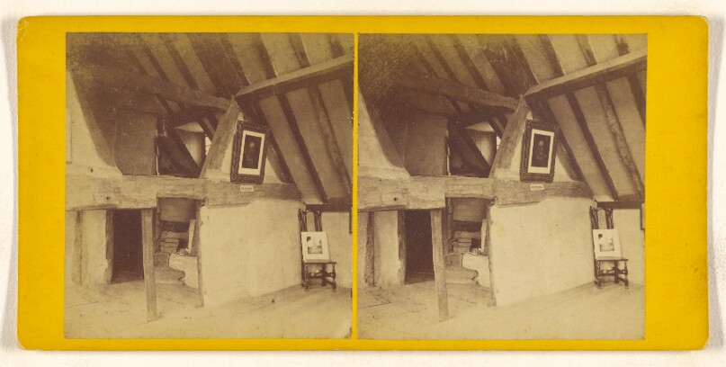 Interior of Shakespear's House. Stratford-on-Avon.