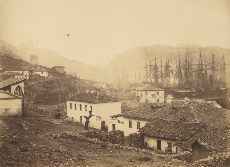 Balaklava, looking seawards.