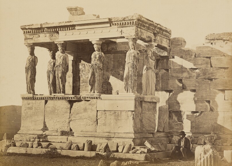 The Caryatid Porch of the Erechtheion, Athens
