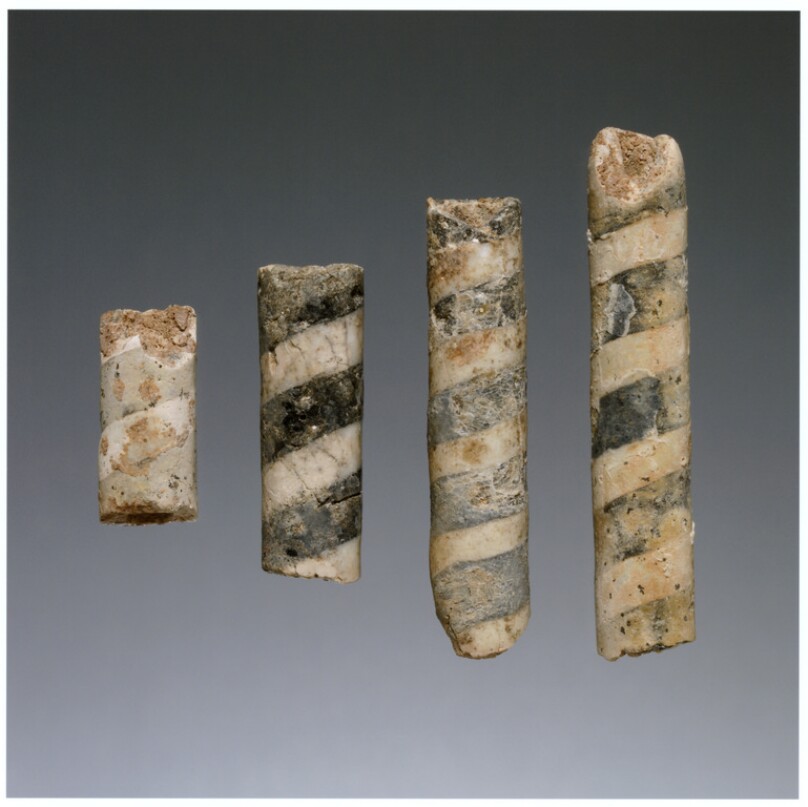 Group of Architectural Decorative Rod Fragments (4)