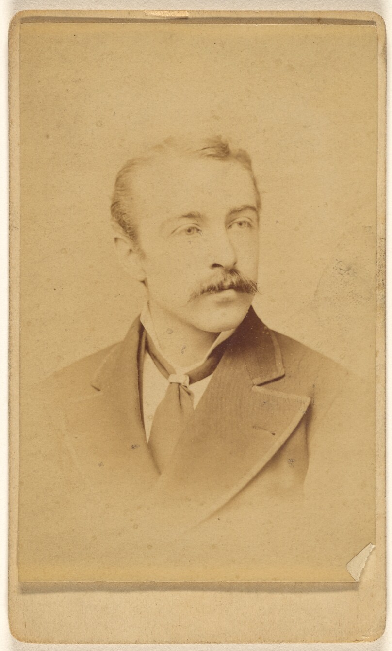 [Unidentified man with moustache]