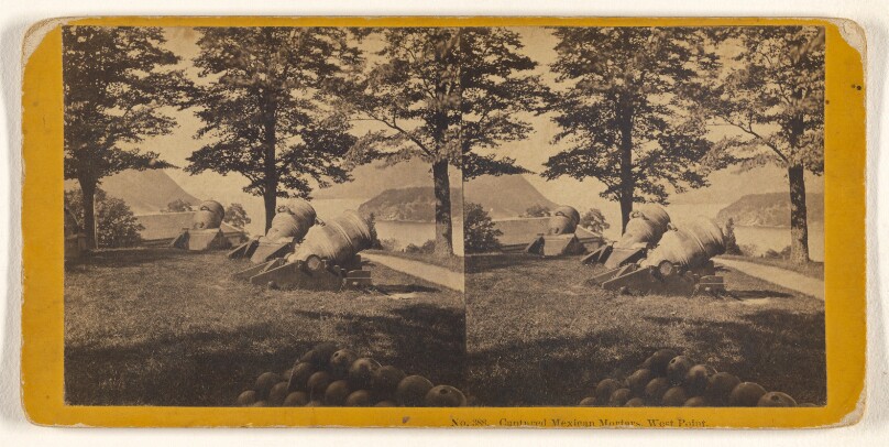 Captured Mexican Mortars, West Point.