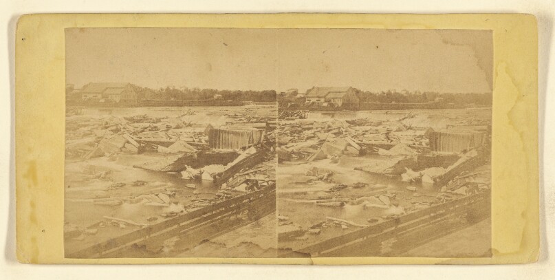 Falls of St. Anthony. (From St. Anthony Side.)