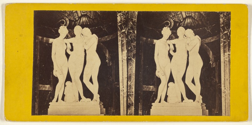 Les Trois Graces, Par Pradier, Palais de Versailles.