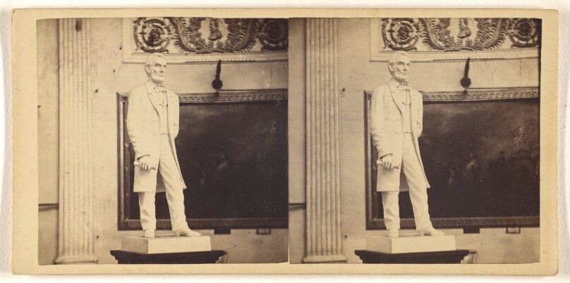 Statue of Lincoln. U.S. Capitol.