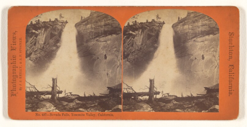 Nevada Falls, Yosemite Valley, California.