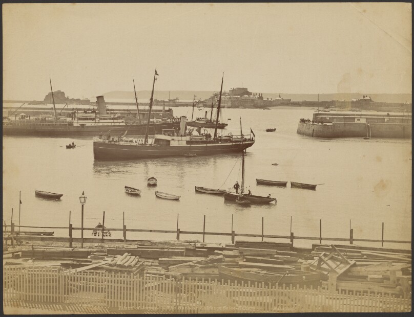 Island of Jersey, The Harbour Entrance Saint-Heliers