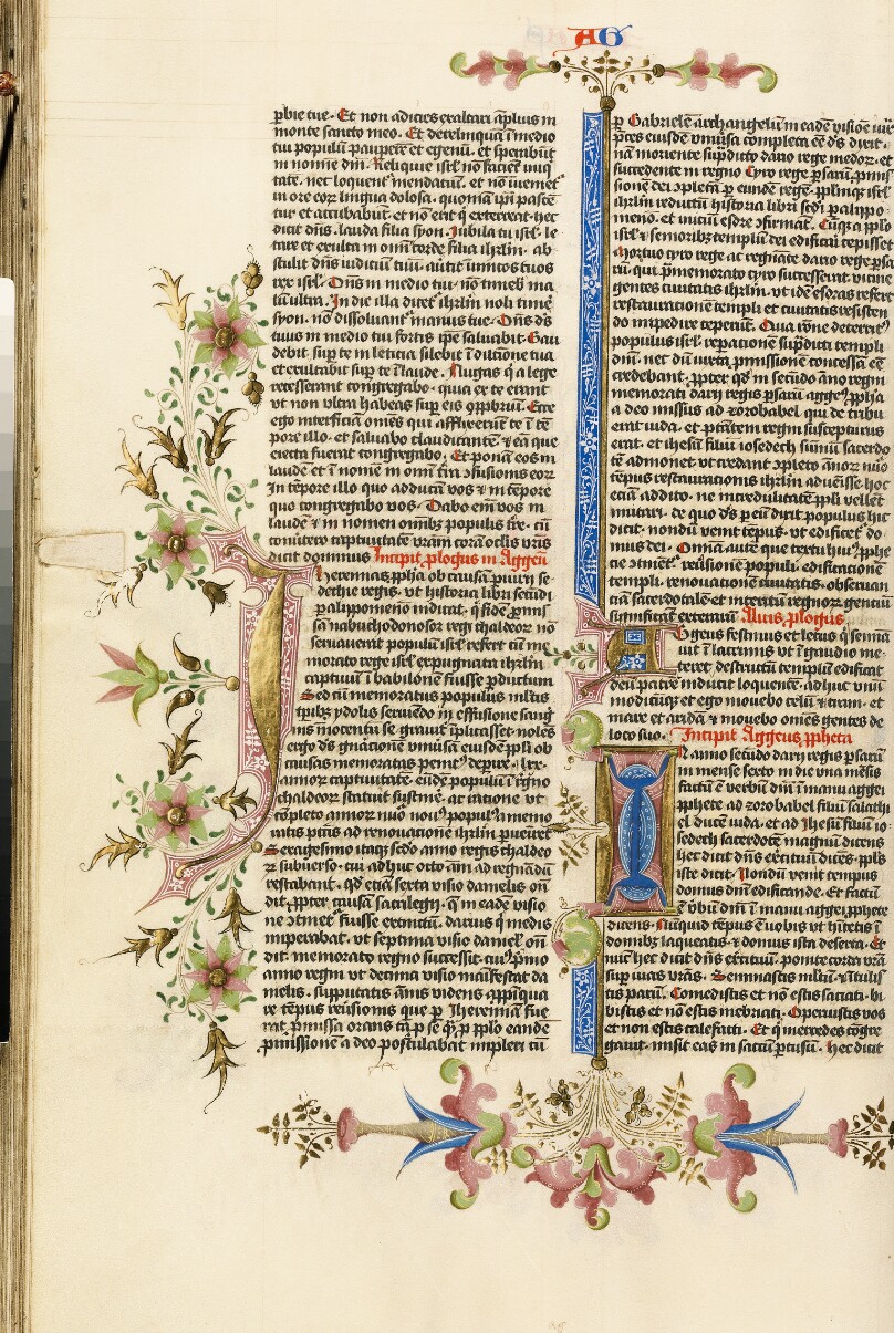 Decorated Initial J; Decorated Initial I