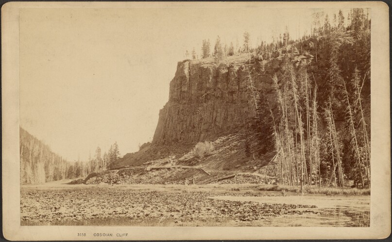 Obsidian Cliff