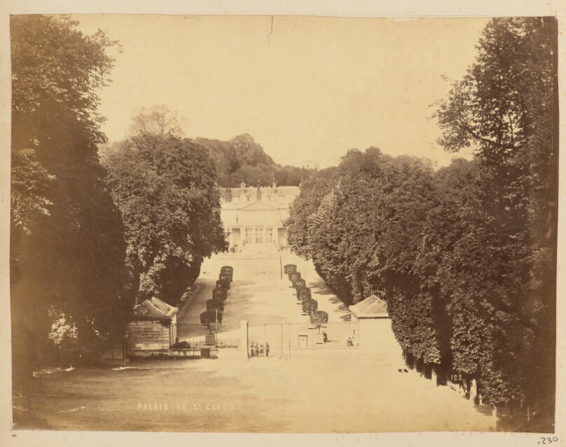 [View of Château de Saint-Cloud]
