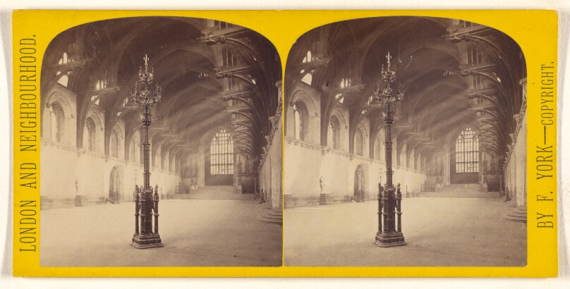 Westminster Hall, Interior.
