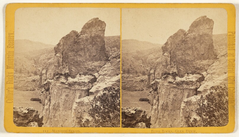 Echo Rocks, Glen Eyrie. [Manitou, Colorado]