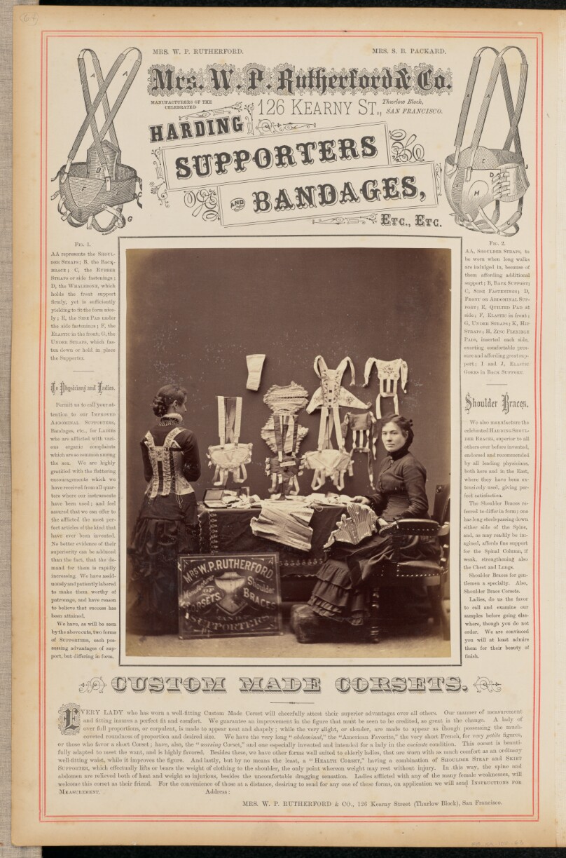 [Mrs. W.P. Rutherford and Company, San Francisco]
