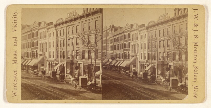 Main St. from Front St.. [Worcester, Mass.]