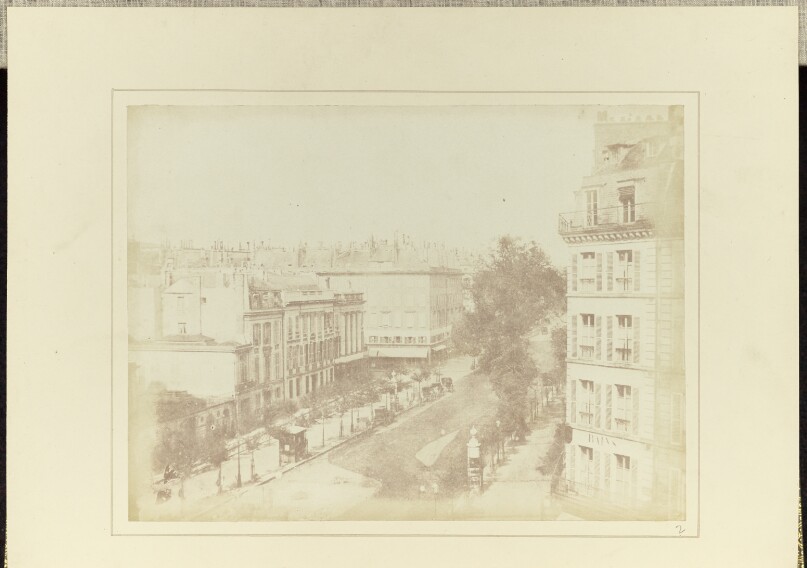 View of the Boulevards at Paris