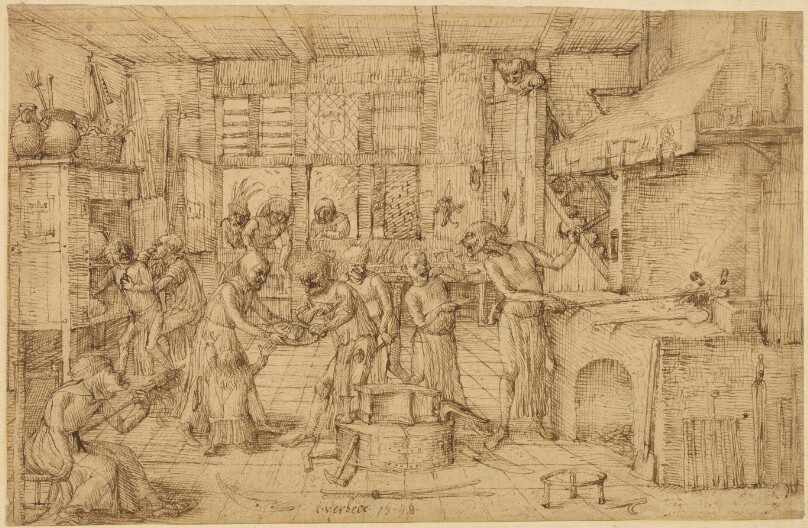 A Scene in a Forge