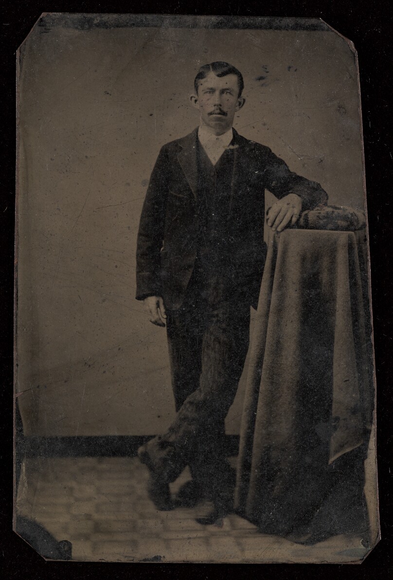 [Portrait of a Man with Moustache]