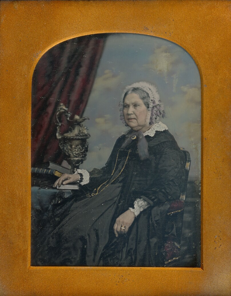[Portrait of a Seated Elderly Woman]