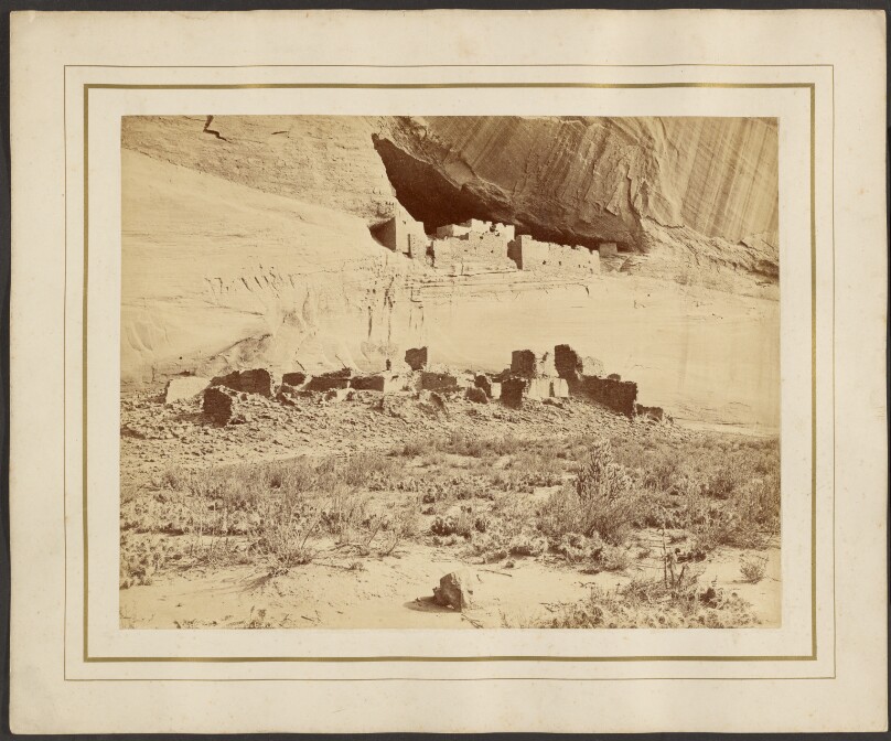 Ruins of Cliff Dwellings in Canon de Chelley