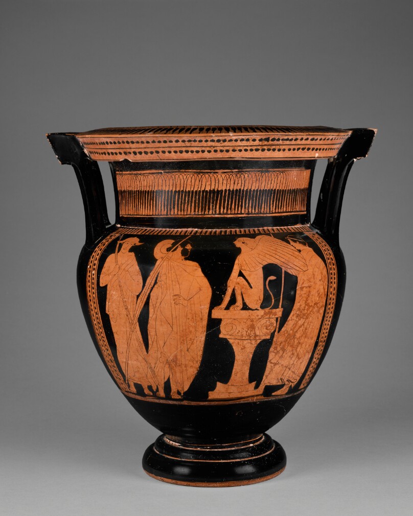 Attic Red-Figure Column Krater