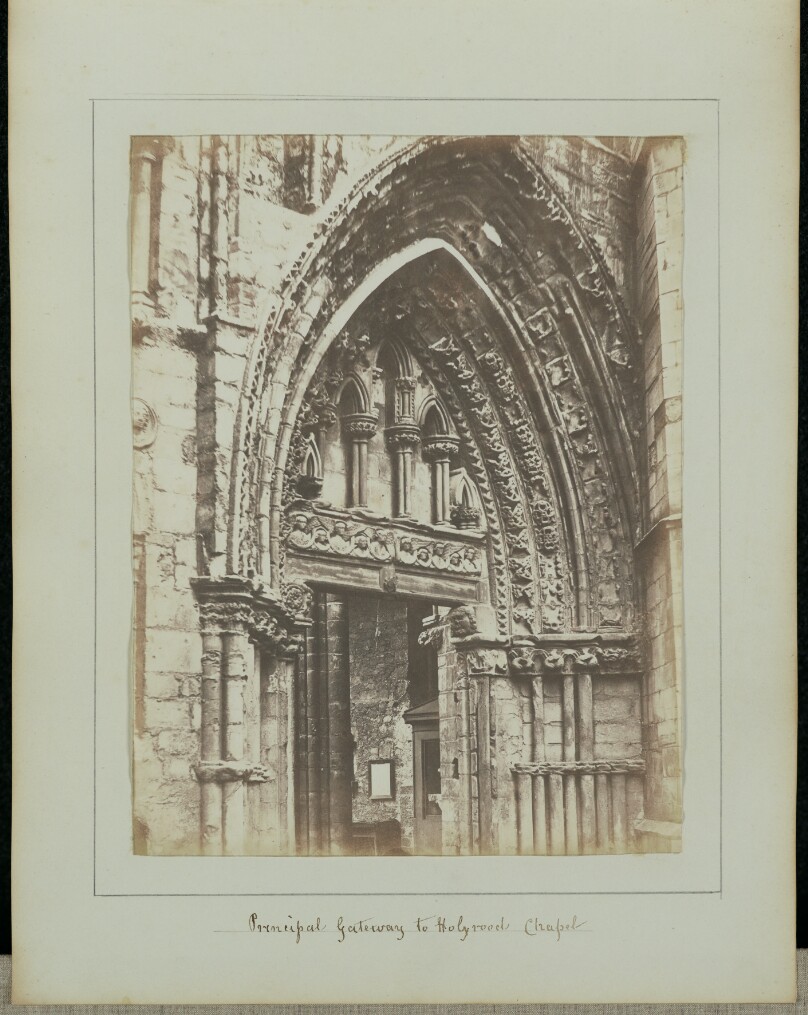 Principal Gateway to Holyrood Chapel