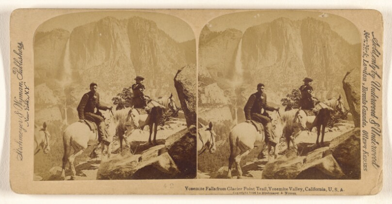 Yosemite Falls, from Glacier Point Trail, California, U.S.A.