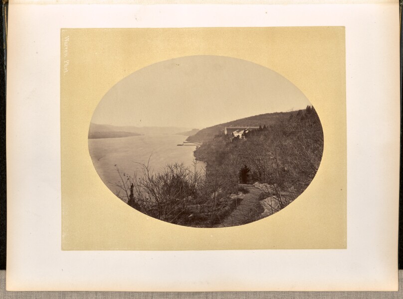 [Old Riding Hall and river landing, West Point]