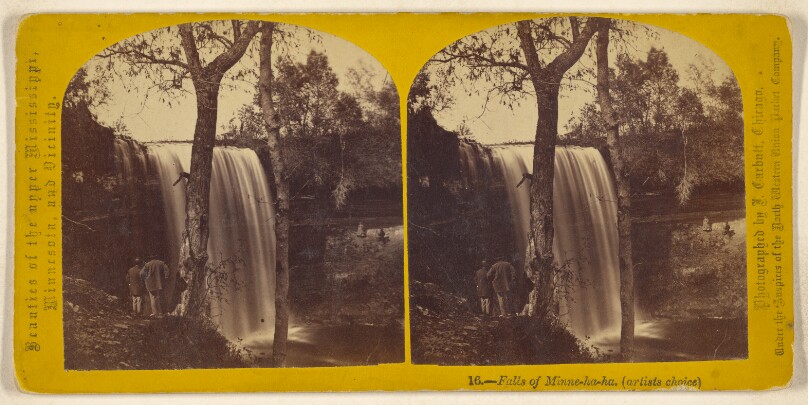 Falls of Minne-ha-ha. (artists choice)