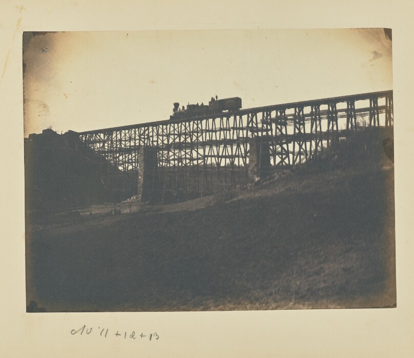 Military Railroad Bridge across Potomac Creek, on the Fredericksburg Railroad
