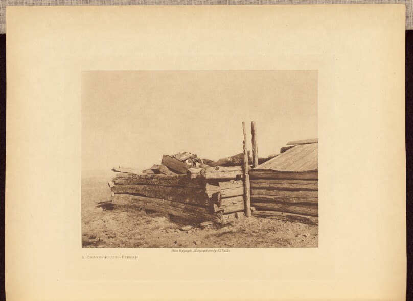 A Grave-house - Piegan