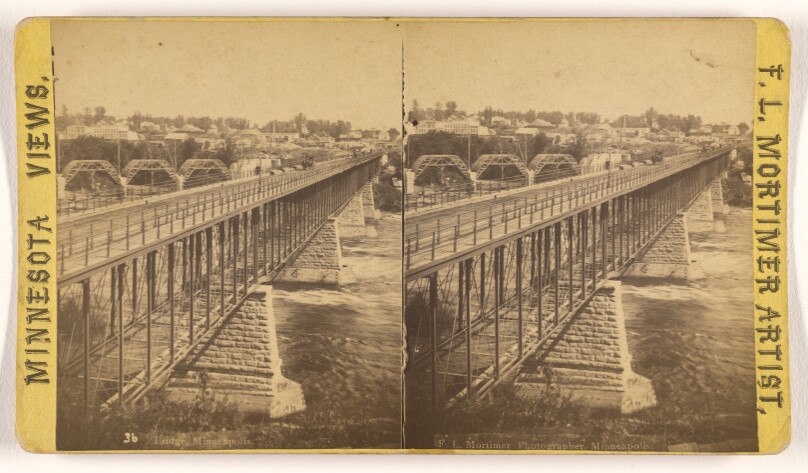 Tenth Ave. South Bridge. [Minneapolis, Minnesota]