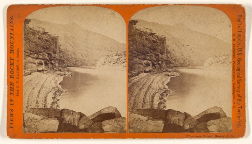 Green River. Brown's Hole.