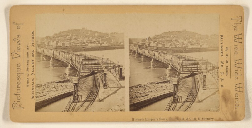Historic Harper's Ferry, W. Pa. B. & O.R.R. Scenery.