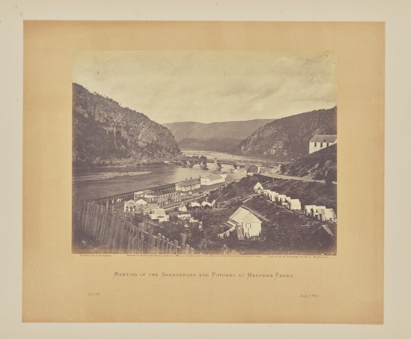 Meeting of the Shenandoah and Potomac, at Harper's Ferry