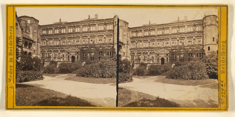 [View of building, Heidelberg, Germany]