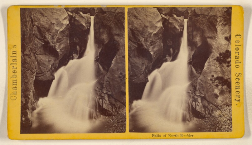 Falls of North Boulder. [Colorado]