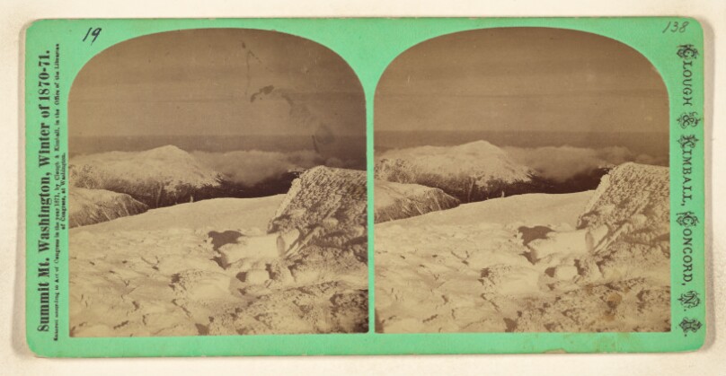 Mt. Adams, from Ridge of Tip Top House. [Mt. Washington, N.H.]