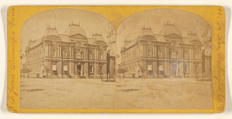 The Corcoran Art Gallery, Corner Seventeenth Street and Pennsylvania Avenue.