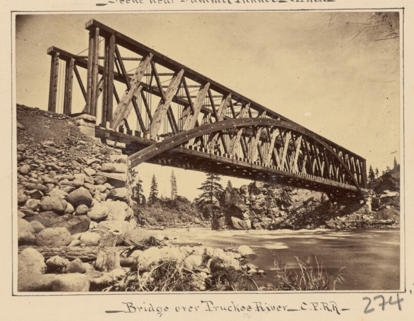 Bridge over Truckee River C.P.R.R.
