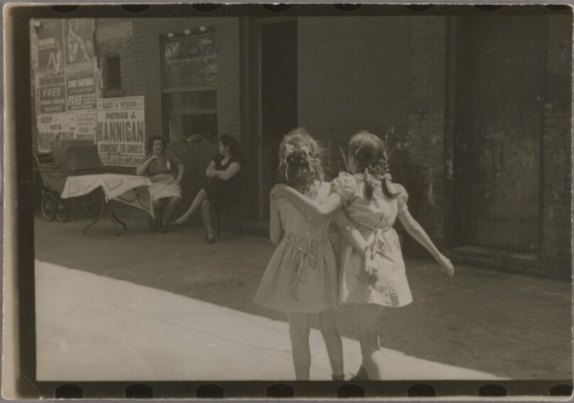 [Girls Dancing in the Street]