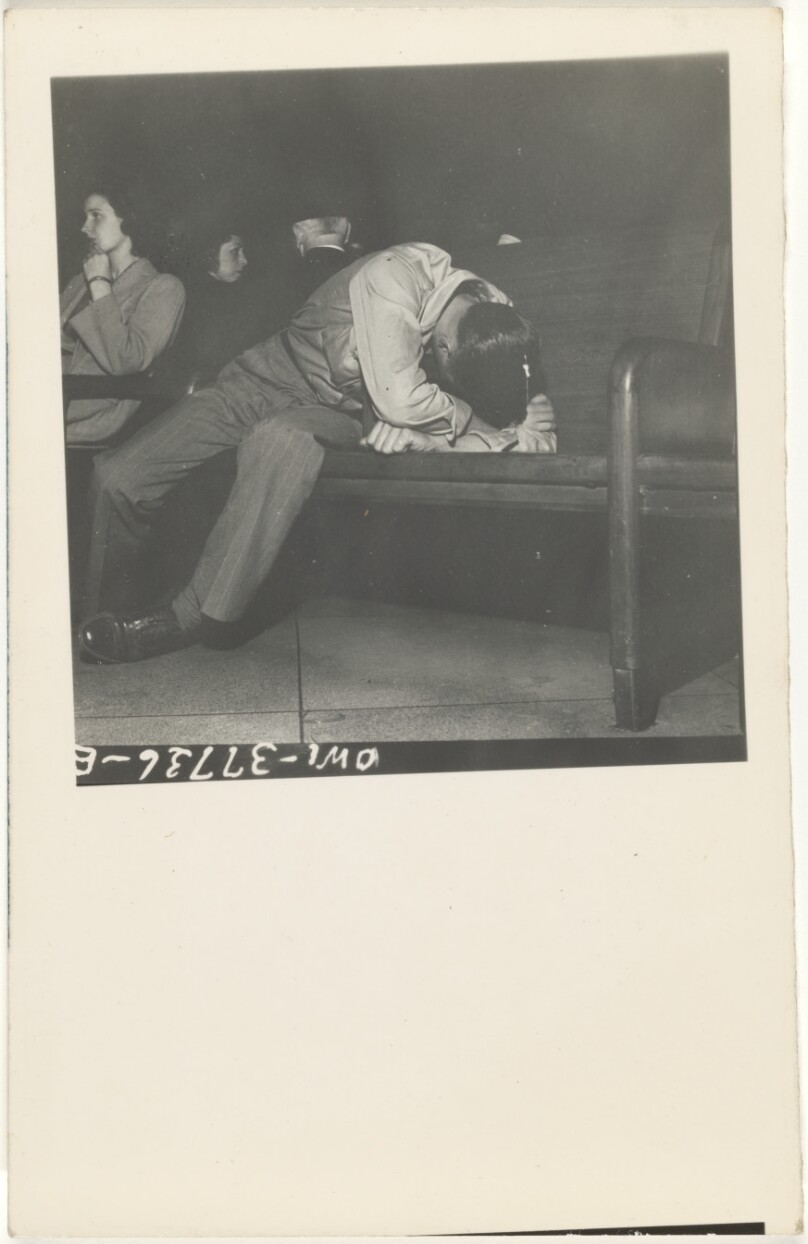 The Waiting Room of the Greyhound Bus Terminal at 5:30 a.m., Indianapolis, IN