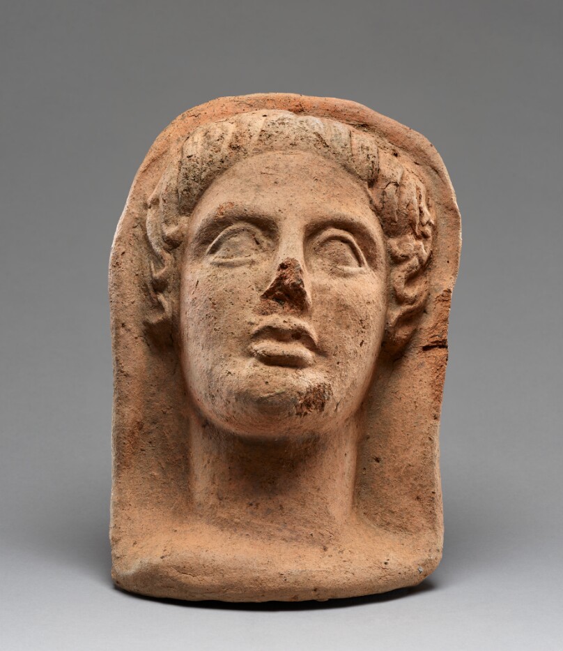 Head of a Votive Statue of a Youth