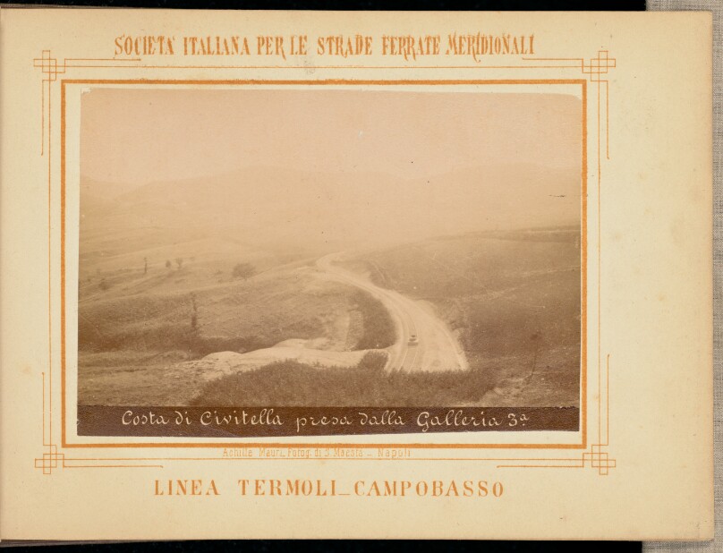 Costa di Civitella presa dalla Galleria 3a