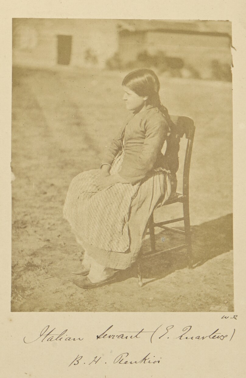 Italian Servant (E[nglish] Quarters), B.H. Renkioi