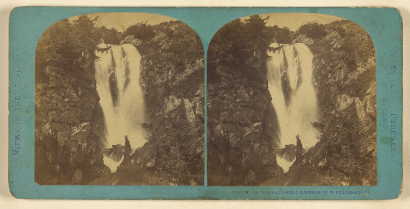 Cascade de Tramesaigues, (Environs de Bagneres-de-[illeg.])