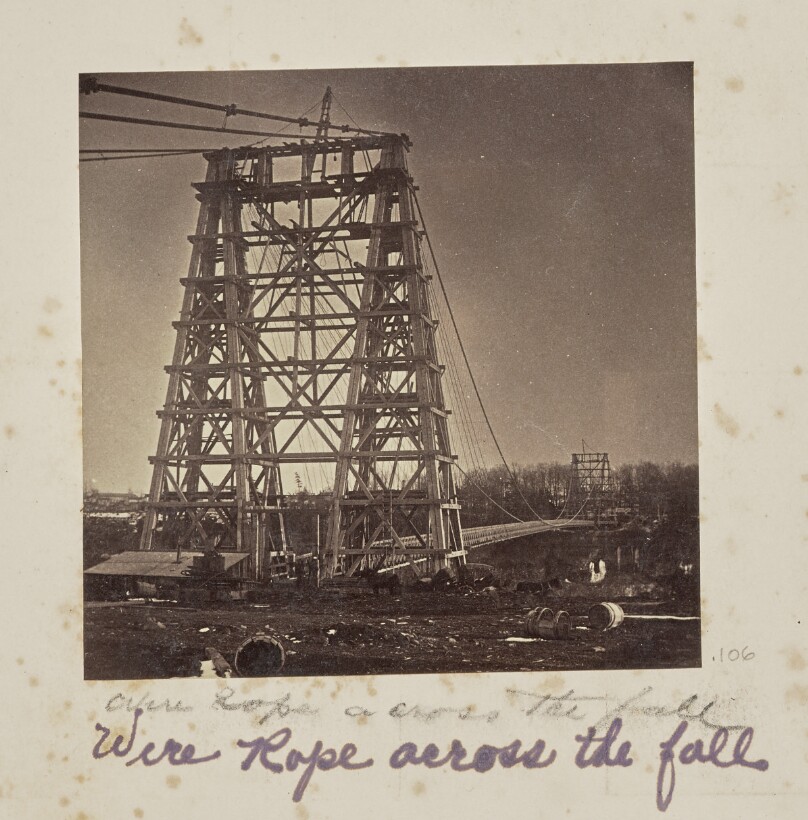 Wire Rope across the Fall