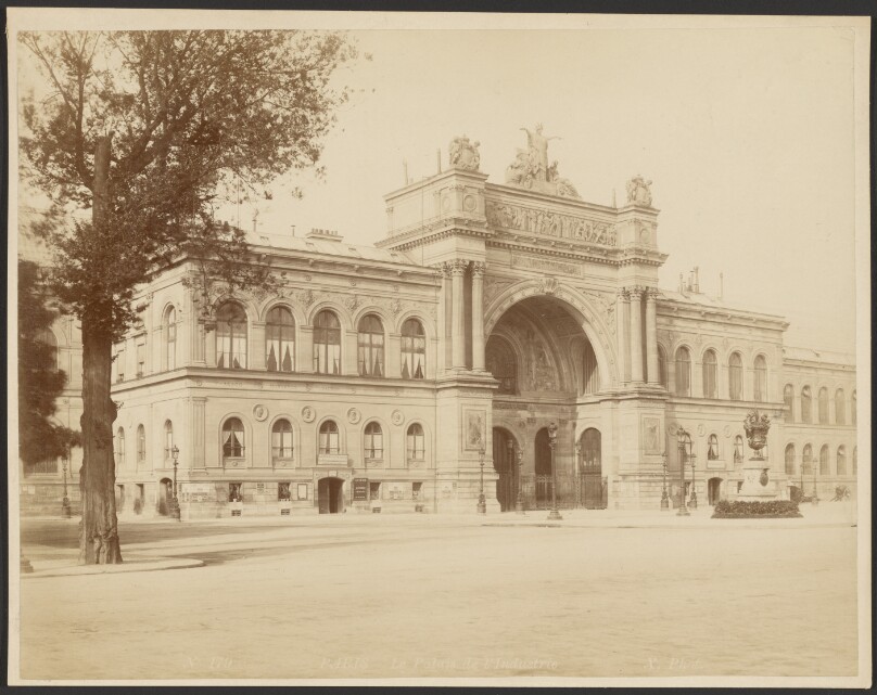 Paris, Le Palais de l'Industrie
